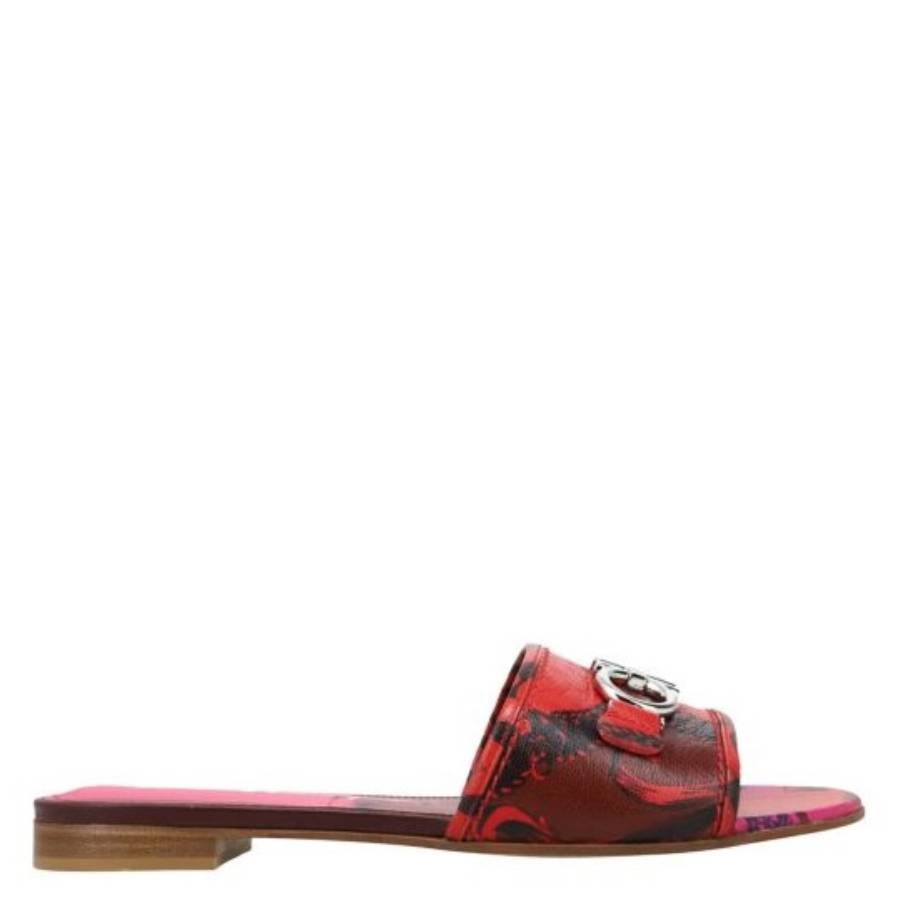 Salvatore Ferragamo Ladies Gancini Slide Sandals