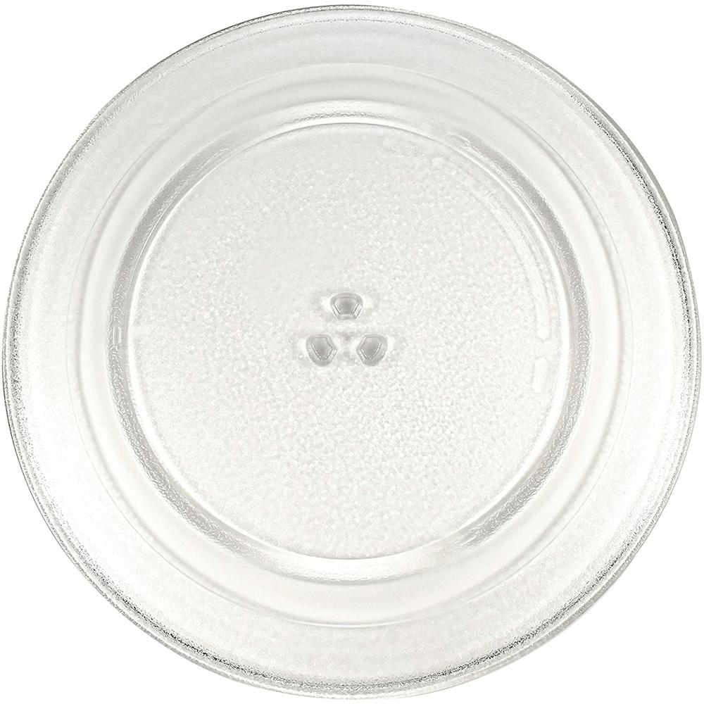 HQRP 15" Glass Turntable Tray Compatible with Sharp Carousel 9KC3517207700 R551 R-551Z R-551ZS R-551ZM R559 R-559Y R-559YK R-559YW