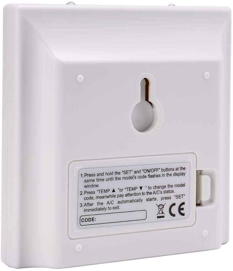 HQRP Universal Remote Control Compatible with Whirlpool 6711A20103P ACQ052PK ACQ058PL ACQ062PK ACQ62PK Air Conditioner