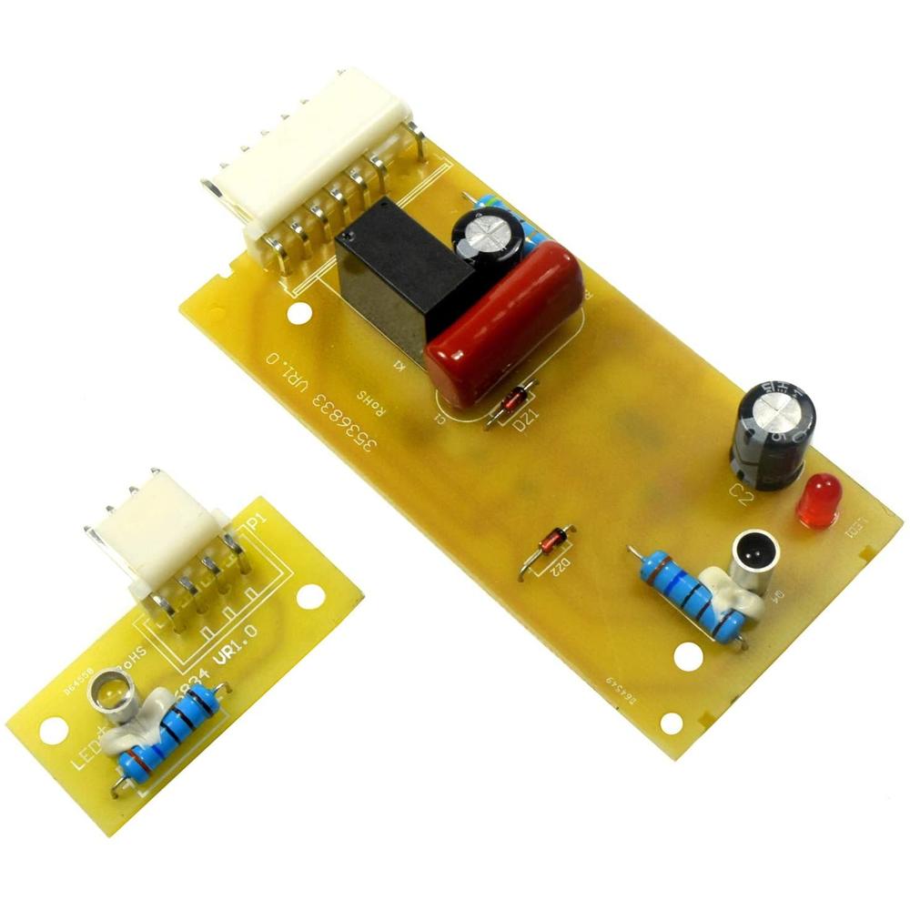 HQRP Ice Level Power Receiver Sensor Control Board compatible with Kenmore 106.415225 106.440326 106.444226 106.599638 106.599728
