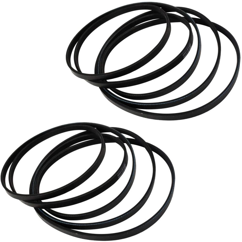 HQRP 2-Pack Dryer Drum Belt-Timing Gear compatible with Samsung 6602-001655 6602-001314 Replacement fits BED70B/XAC DV16J4000GW/AP