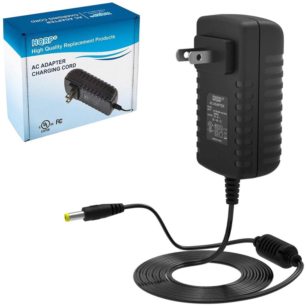 HQRP AC Adapter / Power Supply compatible with Casio CTK-495 / CTK495 / CTK-496 / CTK496 Keyboards