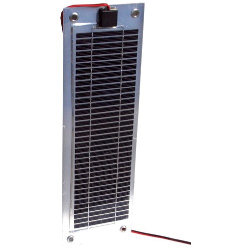 HQRP 6W Monocrystalline Flexible Solar Panel 6 Watt Power 12V DC Battery Charger