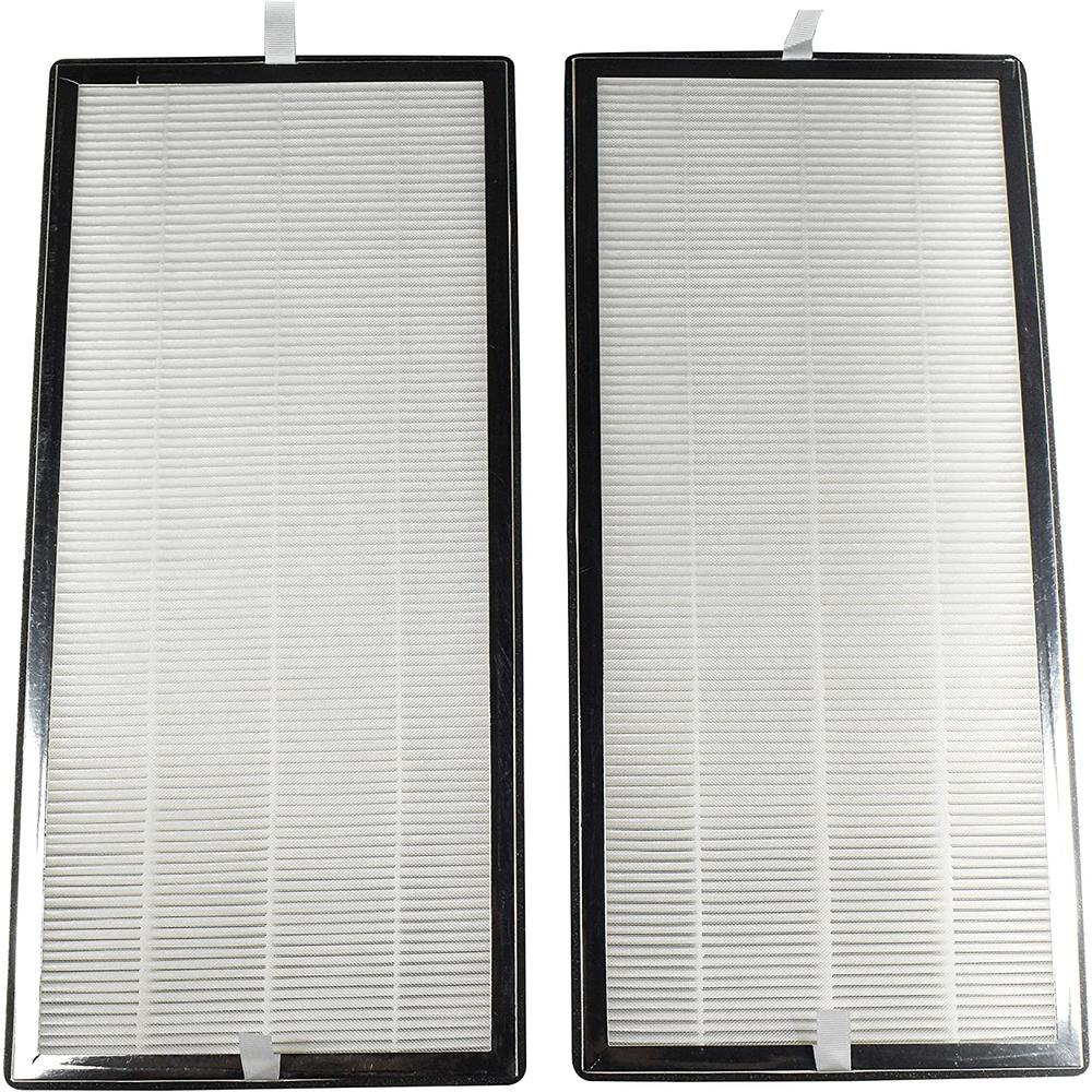 HQRP MA 40 Replacement Filter 2-Pack Compatible with Medify MA40, MA-40A, MA-40B, MA-40W, MA-40-UV Air Purifier, 3-Stage Filtration