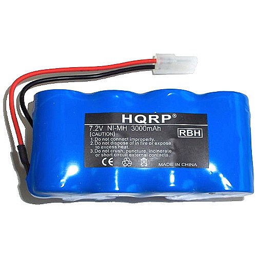 HQRP 3000mAh Extended Battery for Euro-Pro Shark V1950 VX3 Cordless Sweepers Replacement