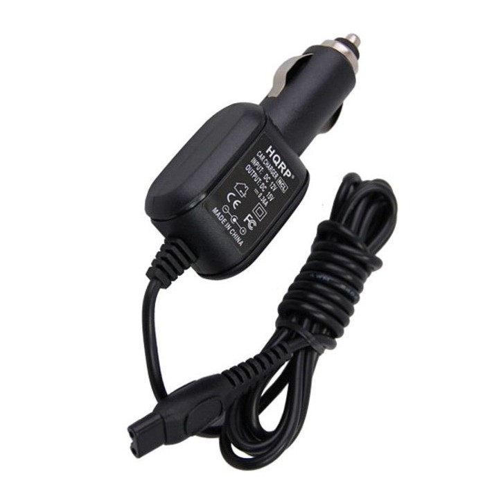 HQRP Car Charger DC Adapter Power Cord compatible with Philips Norelco QT4022 trimmer, 1250X, 1250XCC, 1260X, 1280X Razor / Shaver