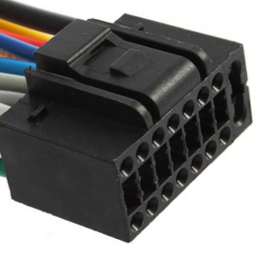 Hqrp 16pin Wiring Harness Cable For Kenwood Krc 435 Krc 535 Kdc 122 Kdc 217 Kdc 222 Head Unit