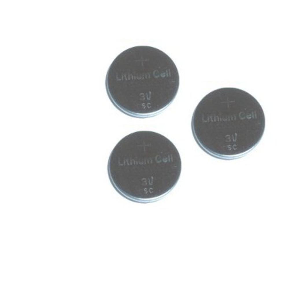 HQRP 3 Pack Lithium Coin Battery for Polar FT4,FT4F, FT7, FT7M Heart Rate Monitor