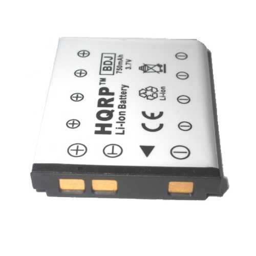 HQRP Battery for Olympus Slim FE-150, FE-160, FE-190, FE-20, FE-220, IR-300 Digital Camera
