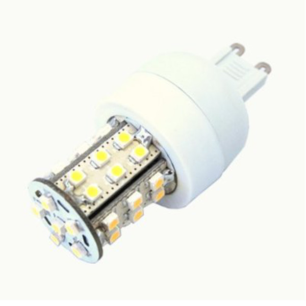 HQRP G9 36 LEDs SMD3528 100-240V LED Bulb LN-09-36SS-F-J-WW-00 Warm White