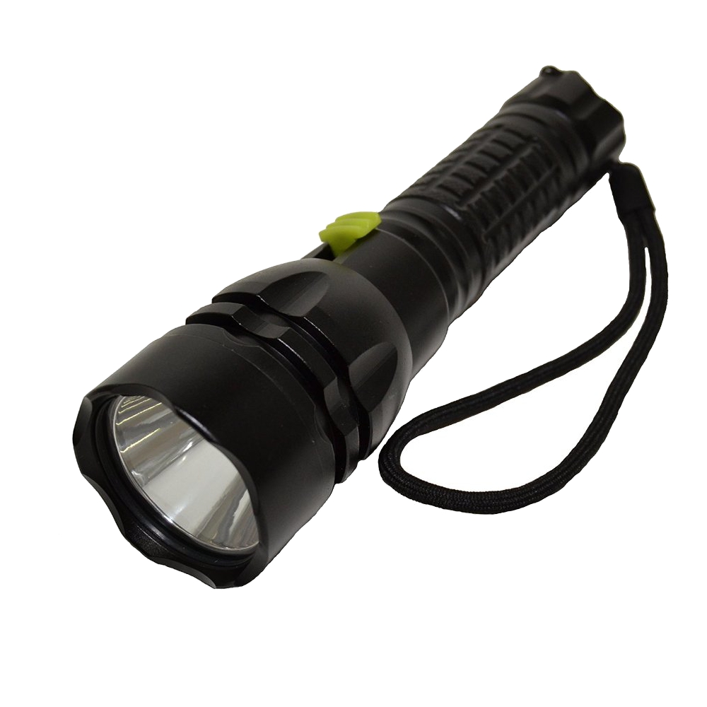 HQRP 390 nM 5W Underwater Waterproof Aluminum LED UV Flashlight for Diving, Exploration, Rescue, Anti-disaster, Camping