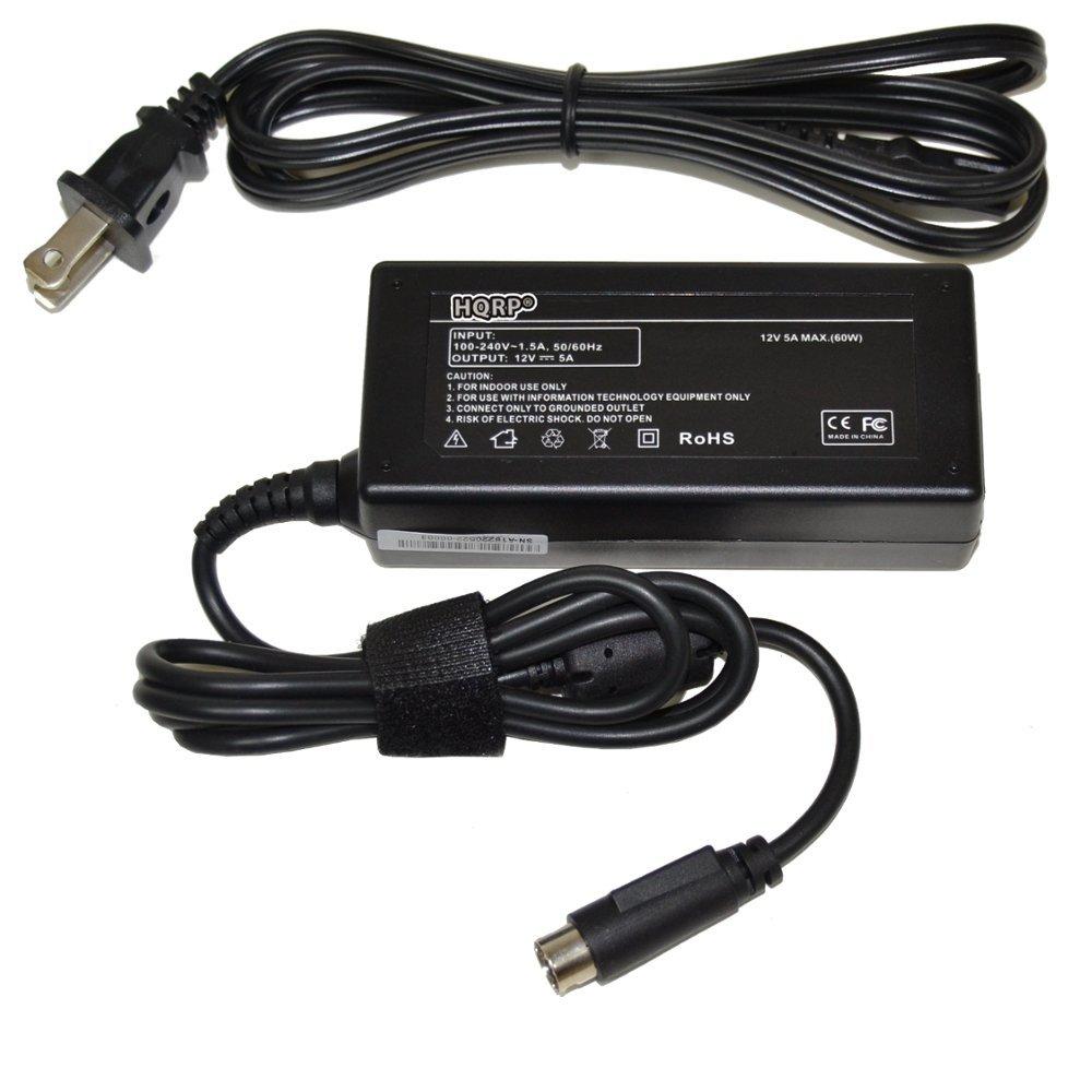 12V 5A 60W Power Adapter - 4-Pin Connector For Sanyo CLT2054 LCD TV/Monitor