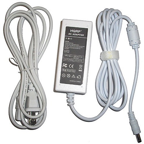 HQRP White AC Power Adapter / Charger for ASUS Eee PC 2G Surf 4G 4G Surf 8G Netbook / Subnotebook Replacement