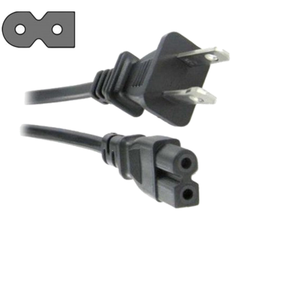 HQRP AC Cord for Baby-Lock BL40, BL40A, BL60, BL66, BL67, BL137A (Sofia), BL137A2 (Sofia 2) Sewing Machine Mains Cable