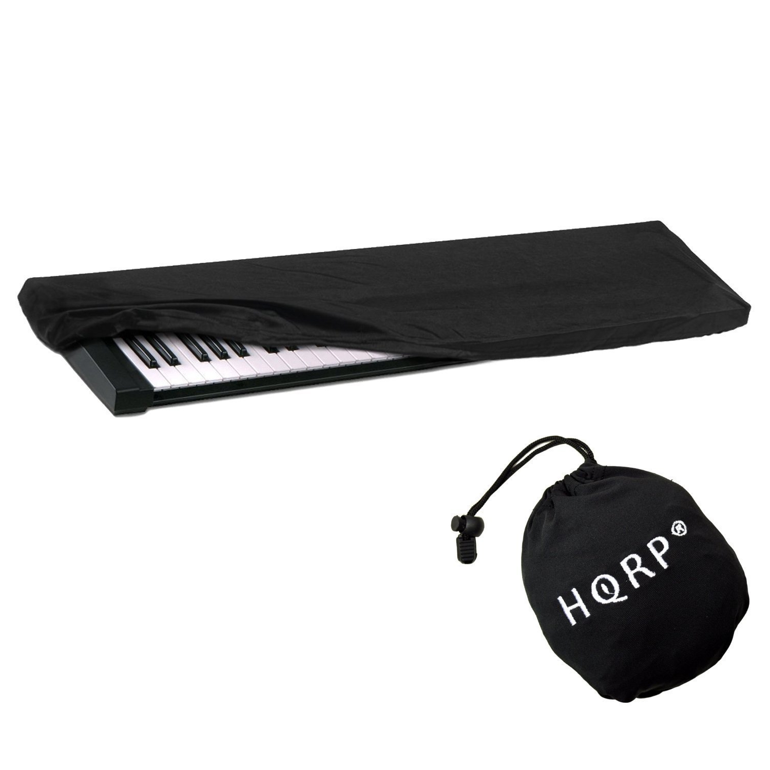 HQRP Elastic Keyboard Dust Cover for Fatar 76-Key 88-Key Acuna 88, Acuna 73, Studio 900, Studio 90 Digital Piano Synthesizer