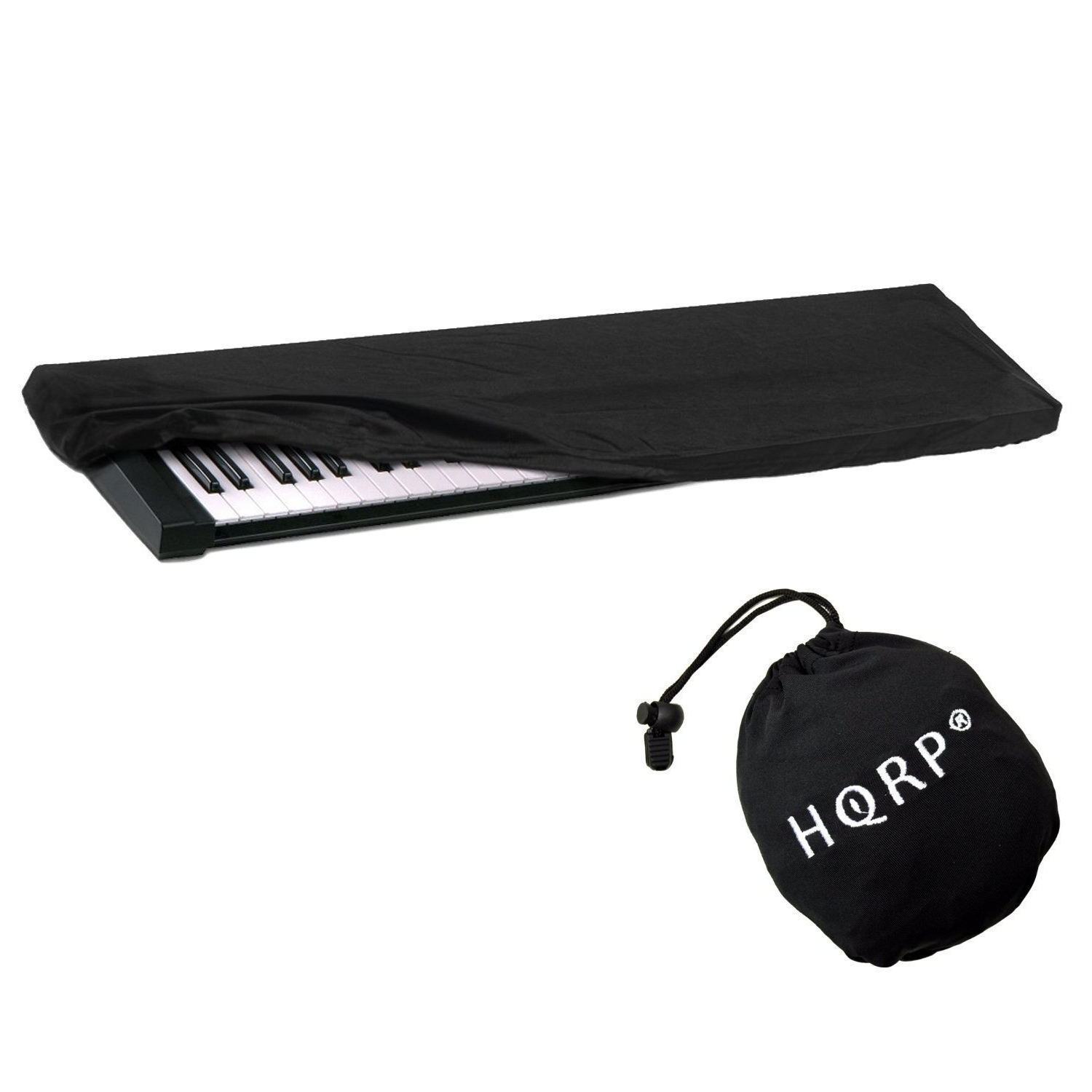 HQRP Elastic Dust Cover for Korg Pa900 Pa600 Pa600QT PA300 PA50SD microARRANGER Liverpool Electronic Keyboard Digital Piano