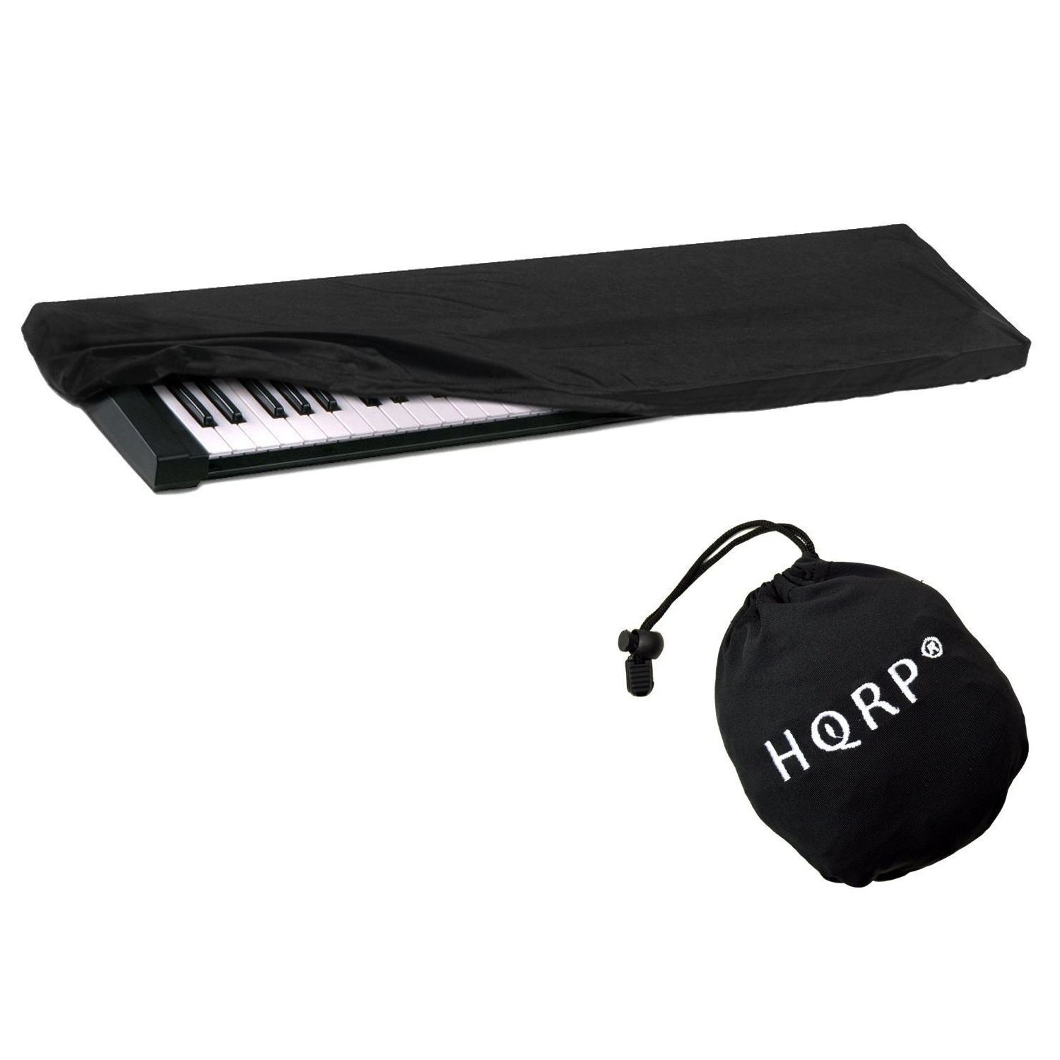 HQRP Elastic Keyboard Dust Cover for Casio CTK-2090  CTK-2200 CTK-3000 CTK-3400 CTK-3400SK CTK-350 CTK-451 Digital Piano Synthesizer