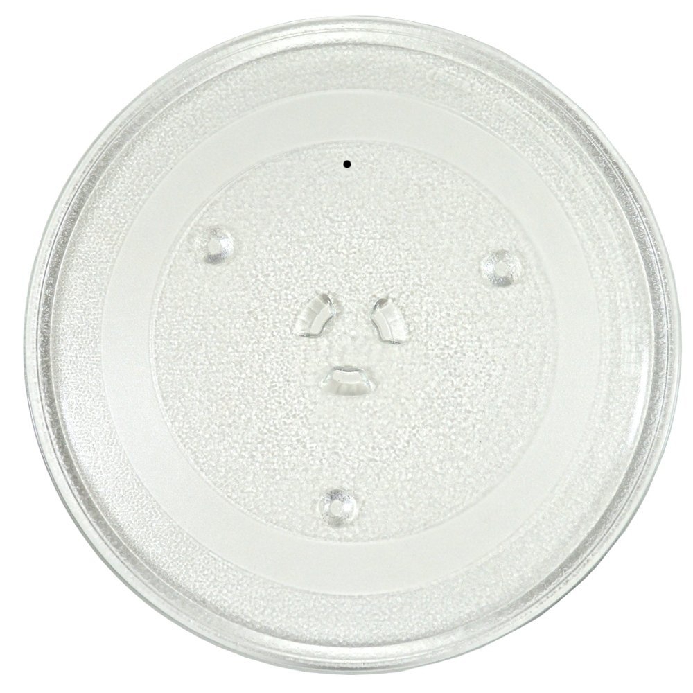 HQRP 11-1/4 inch Glass Turntable Tray for GE JE730WA01 JE740GY003 JE740GY01 JE740GY010 JE740WY003 Microwave Oven Cooking Plate