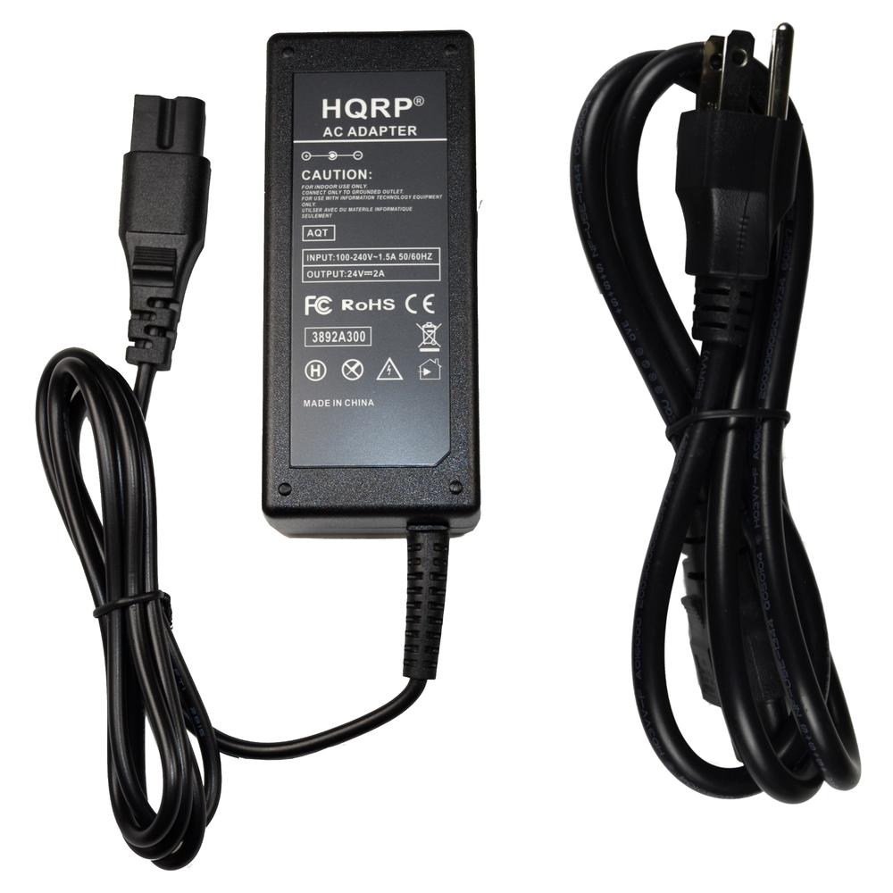 HQRP AC Adapter Compatible with Kneading Foot Calf Leg Spa Massager YH-3318G Power Supply Cord Adaptor