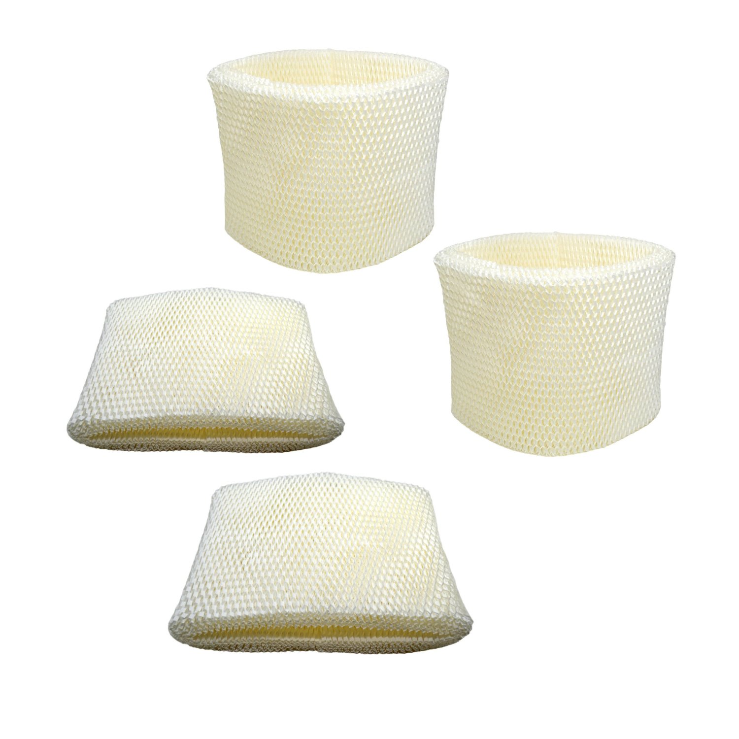 HQRP Pack of 4 Humidifier Filters for Bionaire BCM1845 BCM1845C BCM1850 BCM1850-cn BCM1855; BWF65 / BWF-65 / BWF-65 R Wick Filter