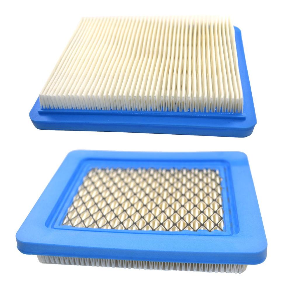 HQRP 2-pack Air Filter for Craftsman 33644 3364 fits Lawn Mower Yard Vacuum Tiller with 6.5, 7.75 & 7 HP Briggs&Stratton Engines