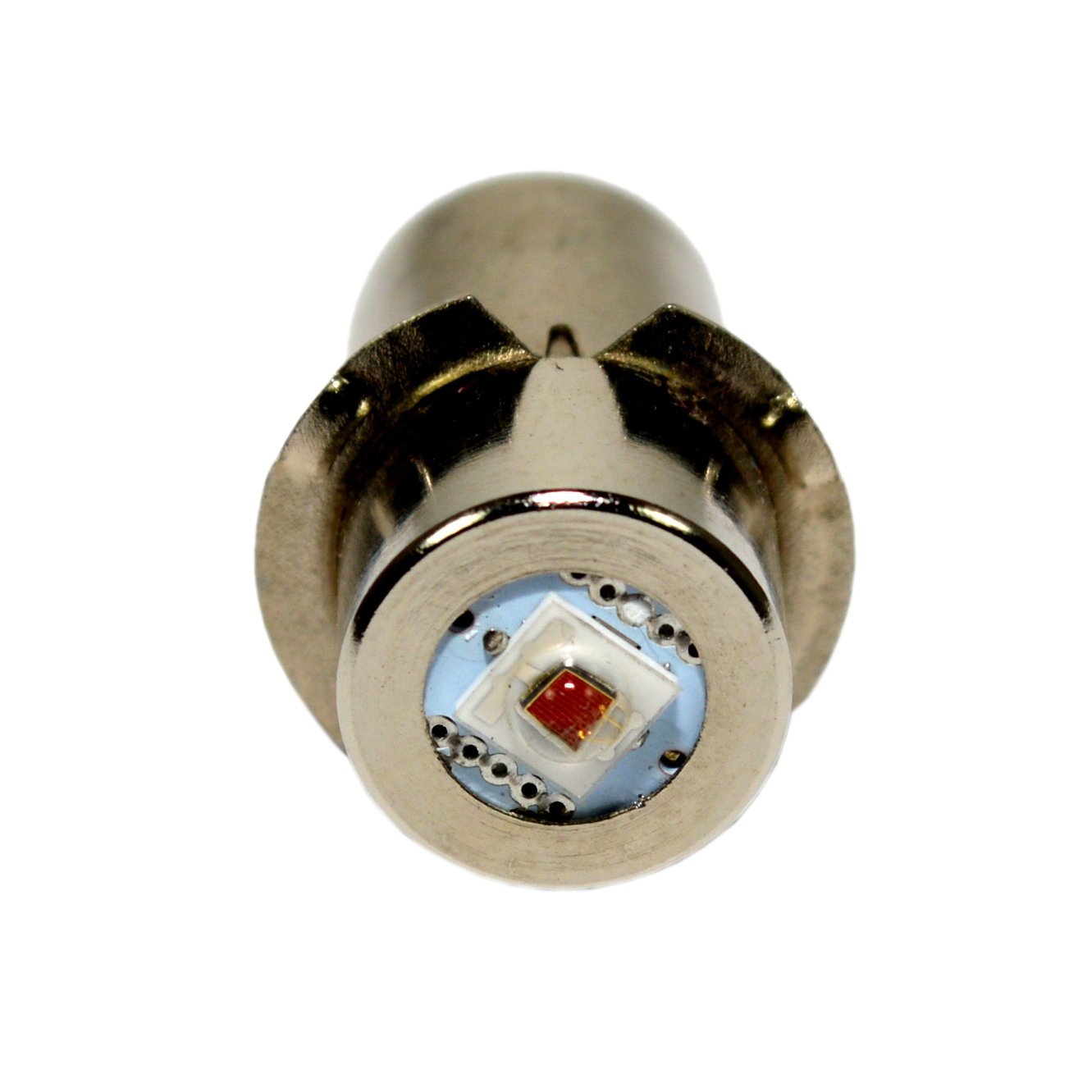 HQRP High Power Upgrade Bulb 3W LED RED Light Wavelength 625nm~635nm 7-30V for Milwuakee: #49-81-0090 / #49-81-0012; M12 / M18 / M28