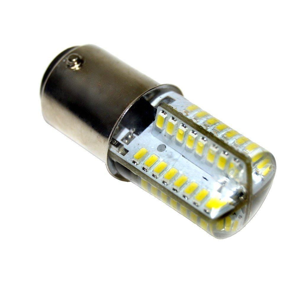 HQRP 2-Pack 110V LED Light Bulbs Warm White for Kenmore (Sears) 385.11101 / 385.11206 / 385.11607 / 385.11608 / 385.11682 /