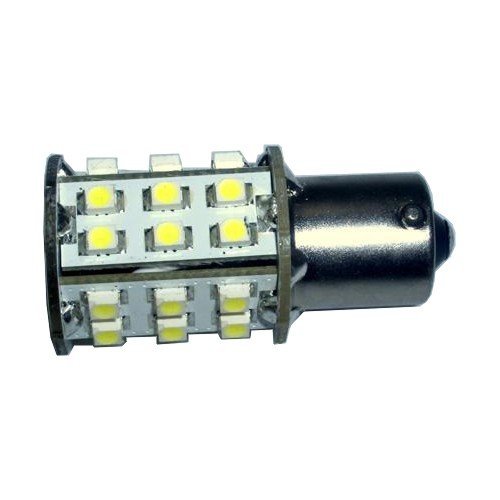 HQRP BA15s Bayonet Base 30 LEDs SMD LED Bulb Warm White for #93 1141 1156 1073 1093 1129 Replacement 
