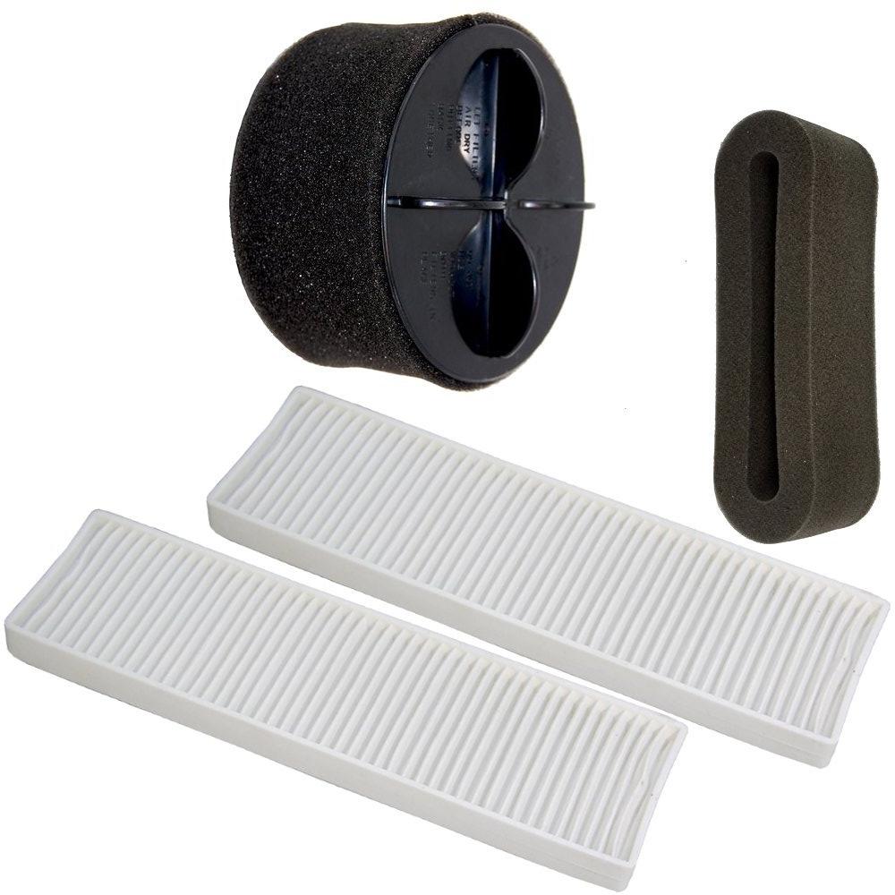 HQRP Filter Kit for Bissell Rewind Premier Pet 67F8, 44M3, 44M3P, 44M3R, 67F82 Cleaner 