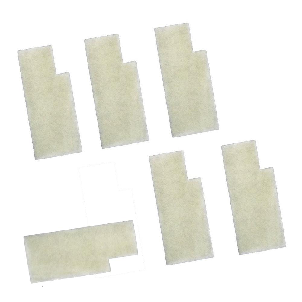 HQRP 6-pack Secondary Filters Compatible with Hoover UH50000 UH50005B UH30070 UH30085 U53019RM U6485900 U6485900B Upright Vacuums 