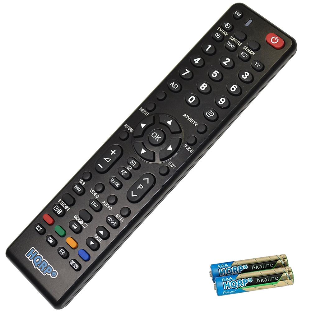 HQRP Remote Control for Toshiba 32W3453DB 32W3454DB 32W3533DG 32W3543DG 37AV500U 37AV502R LCD LED HD TV Smart