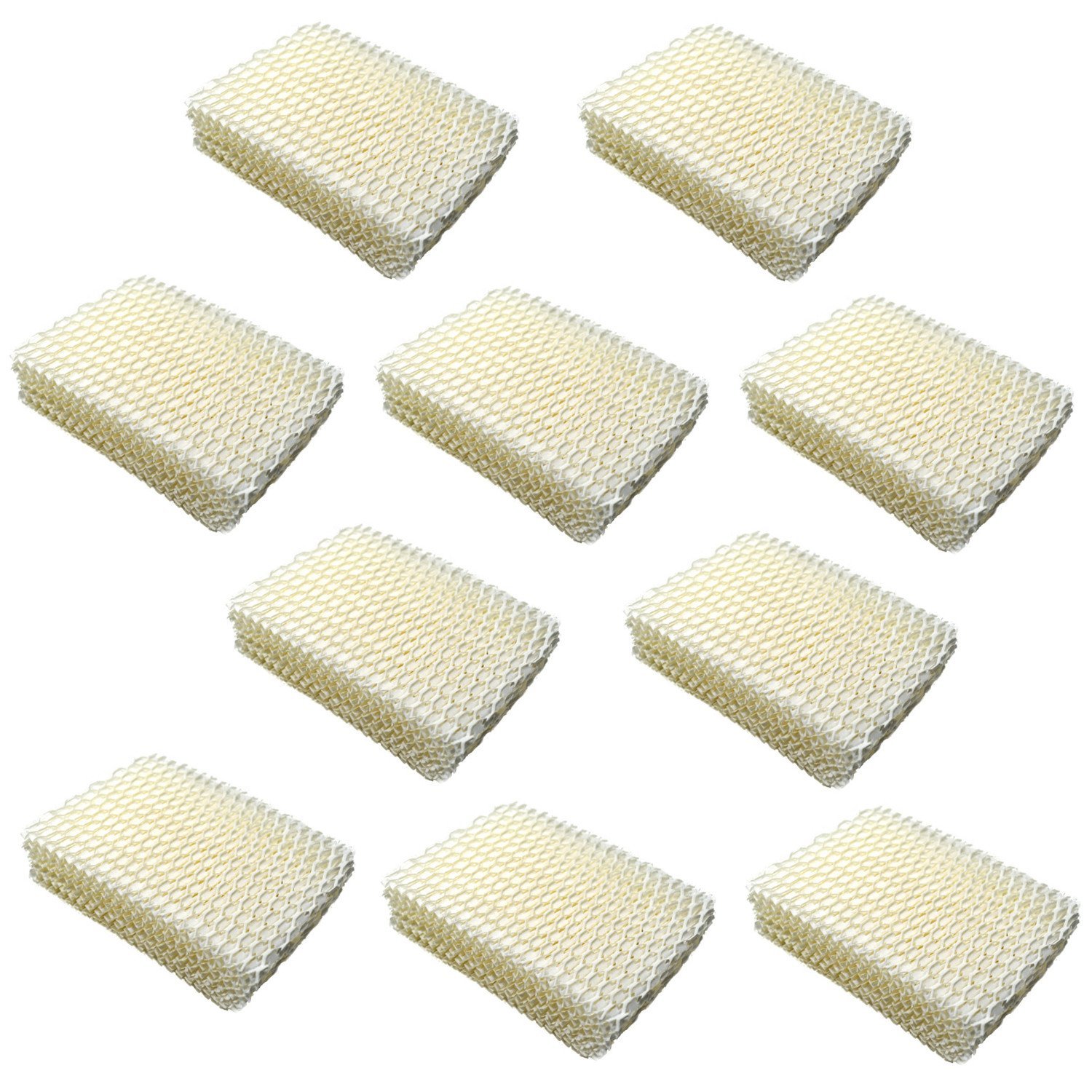 HQRP 10-pack Humidifier Wick Filter for Relion Honeywell Duracraft WF813 AC-813 AGW-813 D13-C HAC506 ACR-832 HC832 Replacement 