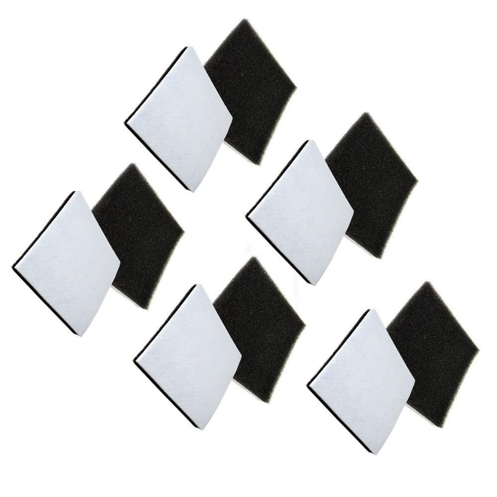 HQRP 10-pack Foam Filter for Kenmore 116.21714 / 21714, 116.21514 / 21514, 116.21614 / 21614, 116.23613 / 23613 Canister Vacuum 