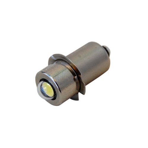 HQRP High Power 3w LED Bulb for Magnum Star II LMXA301 Xenon Lamp 3 Cell C & D Mag-Lite Flashlights replacement Bulb 
