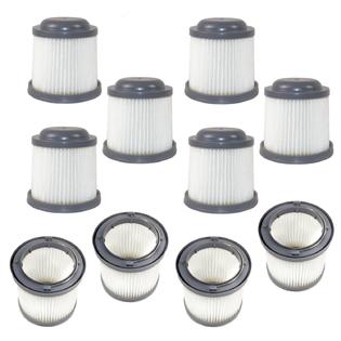 Hqrp Washable Filter 10 Pack For Black Decker Hfvb320j27 Hfvb315j22 Dustbuster Lithium Flex Hand Vacuum Pvf110
