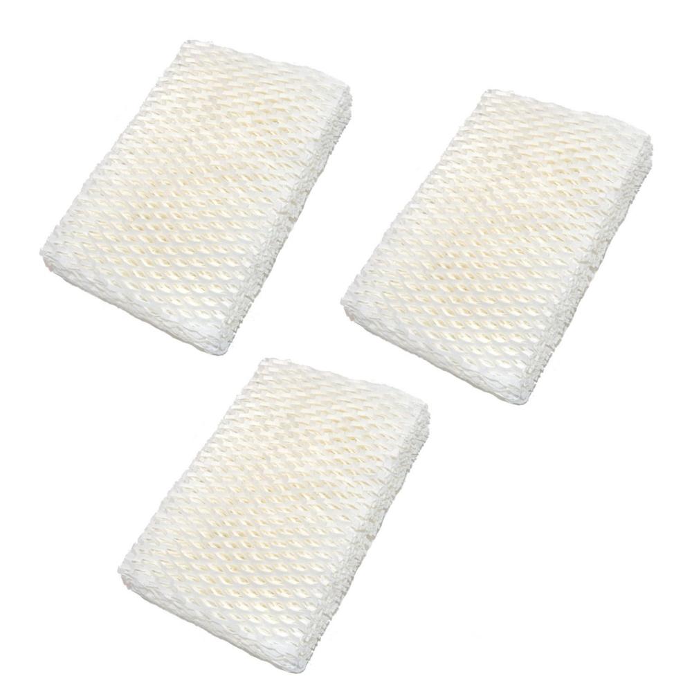 HQRP 3-pack Humidifier Wick Filter for Graco 2H01 Replacement fits Graco 2H00 / TrueAir 05510 Cool Mist 1.5 gallon Humidifiers 