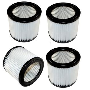 Hqrp 4 Pack Cartridge Filter For Shop Vac 2tm350a 3hm300a 5hm400 5hm450 5hm500 Wall Mount Wet Dry Vacuum