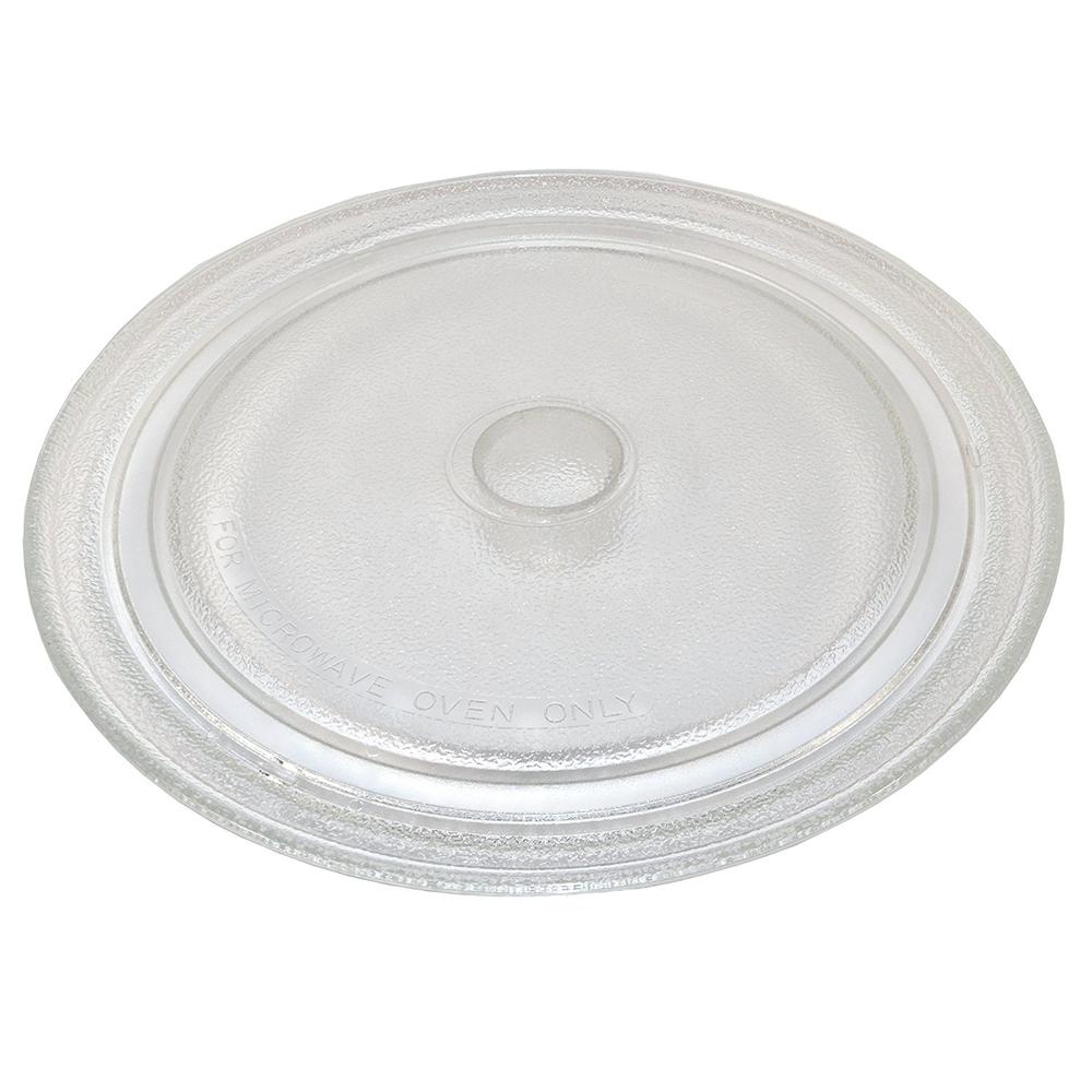 HQRP 10-3/4 inch Glass Turntable Tray for Sharp R209KK R210A R210AK R215EW R216L R216LS R2V54 R2V58 R4075 R4080 R220KW R221K R230KK