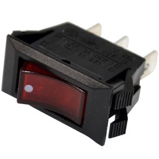 Hqrp 887774402111844 Red Lighted Rocker Switch On Off 3 Prong