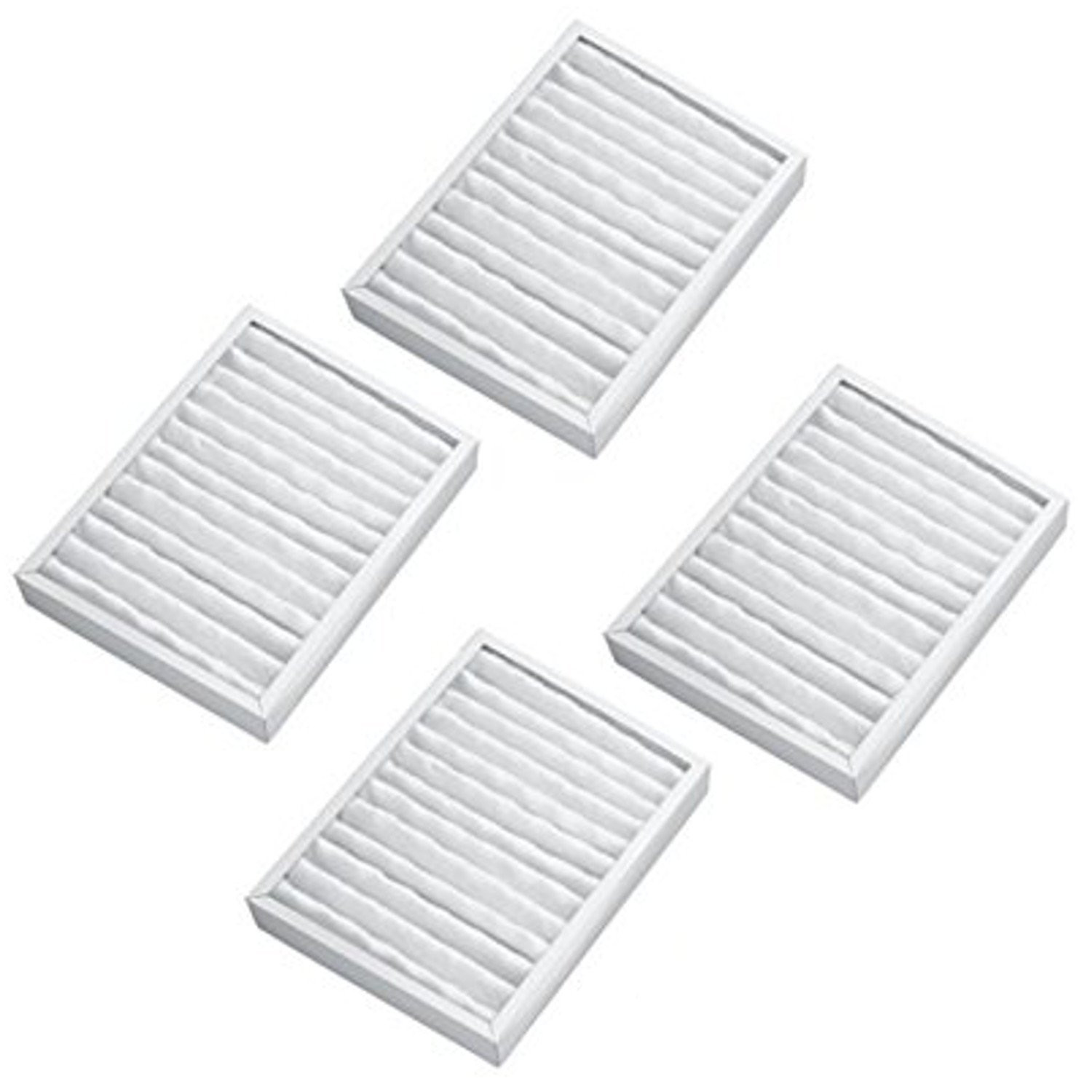 HQRP 4-pack Air Cleaner Filter for Hunter HEPAtech 30057, 30059, 30067, 30078, 30079, 30124 Air Purifiers 