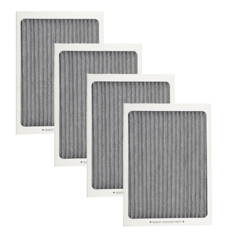 HQRP 4-pack Refrigerator Carbon-Activated Air Filter for Electrolux 242047801 242047804 EAFCBF PS1993820 Replacement 