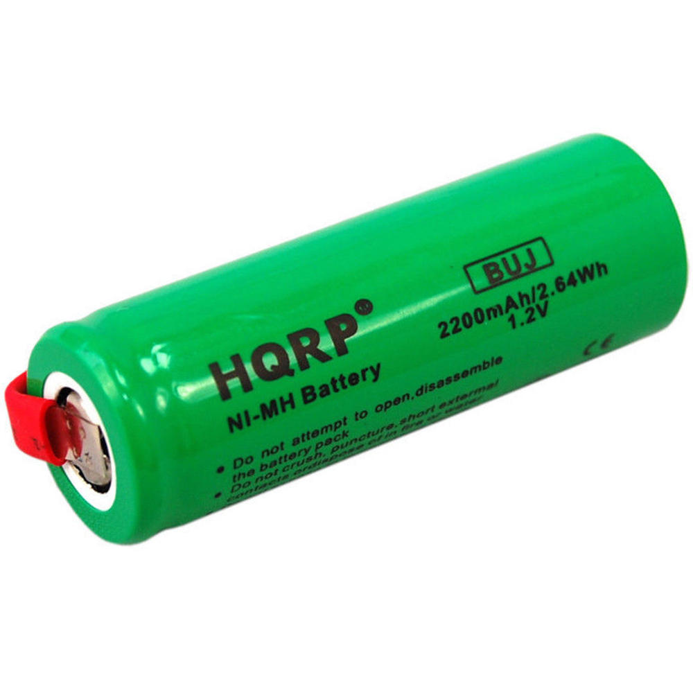HQRP Battery for Braun 5569 5575 5579 5580 5584 5596 5597 5666 Toothbrush Repair
