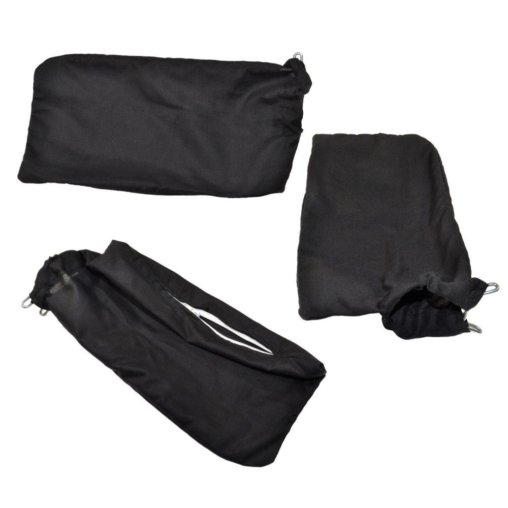 HQRP Dust Bag (3-pack) for Hitachi 322955/976478/998-845 Replacement fits Hitachi 10" and 12" Compound Miter Saws 