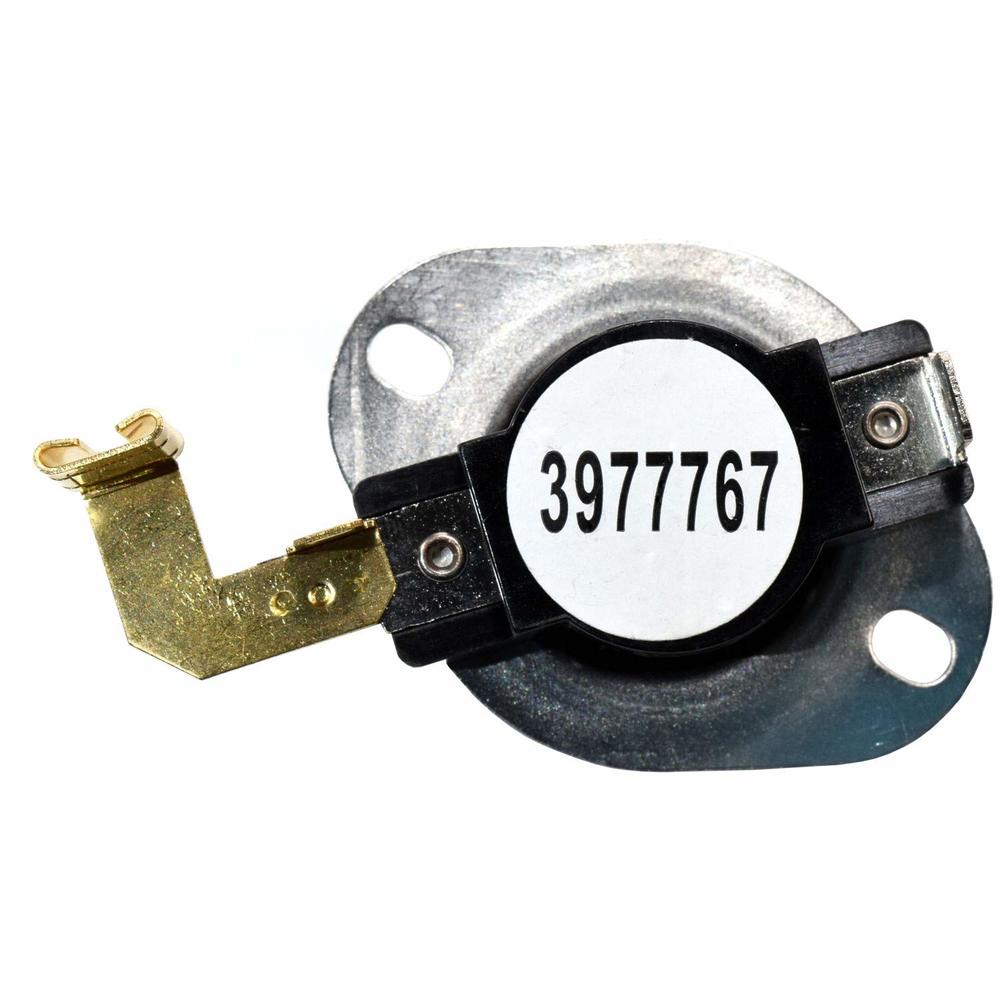 HQRP Dryer High Limit Thermostat for Crosley CED123SEW0 CED126SBW0 CED126SBW1 CED126SDW0 CED126SXQ0 CED126SXQ1 CED137HXQ0 CED137HXW0 