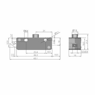 Hqrp 887774412051822 Push Button On Off Switch For Household