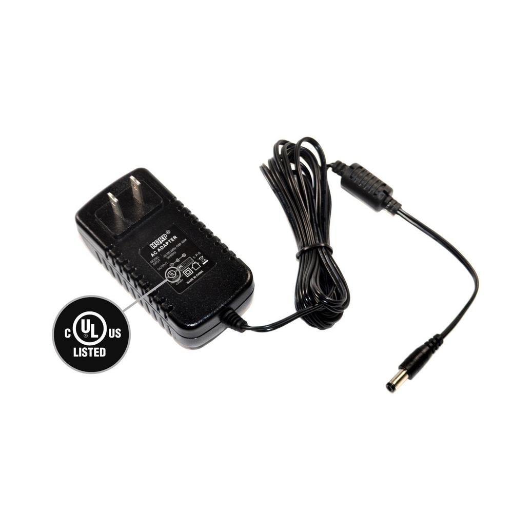 HQRP AC Adapter for Gold's Gym CROSSTRAINER PLUS Elliptical Exerciser GGEL67907 GGEL679070 Power Supply Cord UL Listed