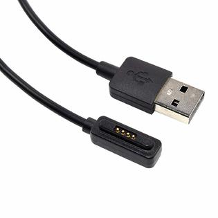 Hqrp Usb Charging Cable For Asus Zenwatch 2 Wi501q Wi502q Smartwatch Zenwatch2 Wi502q Sl Q Wi501q 2j Gb2 Smart Watch Charger Cord