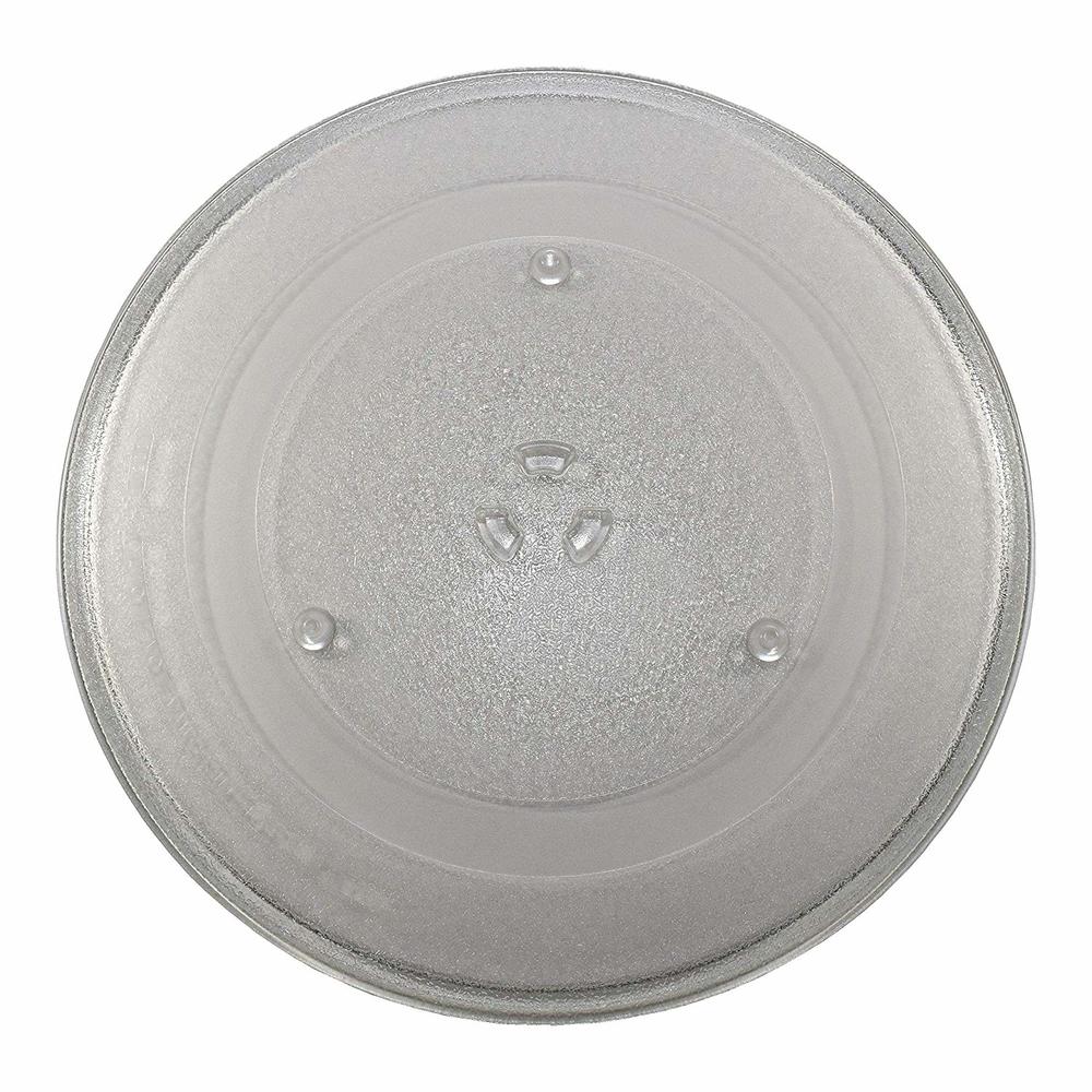 HQRP 14-1/8 inch Glass Turntable Tray for GE WB49X10030 JES1131GB002 JES1131GB01 JES1131WC002 JES1231WC001 JES1231WD001 JES1231WD002
