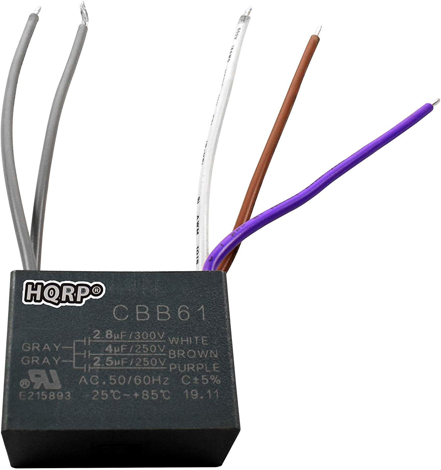 Hqrp 887774403032016 Capacitor Fits Hampton Bay Ceiling Fan
