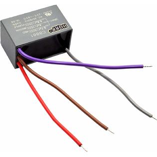 Hqrp 887774403032025 Capacitor Fits Hampton Bay Ceiling Fan Cbb61 3 7uf 4uf 5 5uf 4 Wire